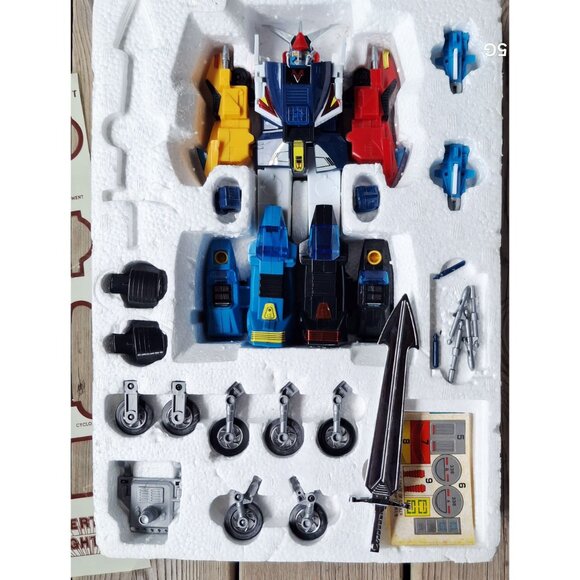 Vintage 1980 Super 5 In 1 Robot Motor Jumbo Convertible Fighter TS-336 Toy Set - Picture 4 of 12